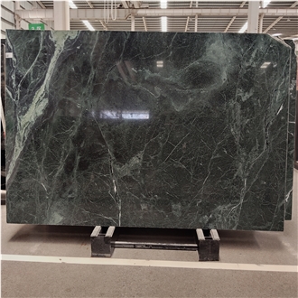 KUNGFU STONE Supply Prada Green Marble Slabs