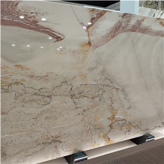 Kungfu Stone Supply Rosa Aurora Quartzite Slabs