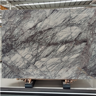 Kungfu Stone Supply White Lilac Marble Slabs