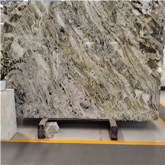 Kungfu Stone Supply Wizard Green Marble Slabs