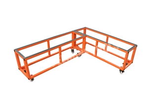 Steel Work Table For Stone Processing Fabrication Table