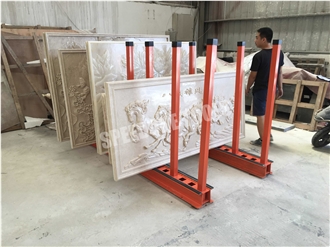 Stone Slab Storage Rack