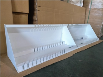 Table Display Rack-White-Three-Dimensional
