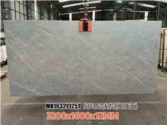 Armani Light Grey Sintered Stone Slabs
