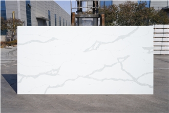 1801D Calacatta Quartz Slabs