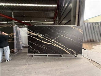 Moyun Black Jade Sintered Stone Slabs ZS1632L1212