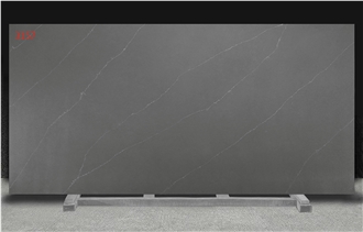 Grey Artificial Quartz Stone Slabs,3200 X 1600 X18mm