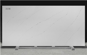 White Quartz Slabs  For Wall And Floor Decoration