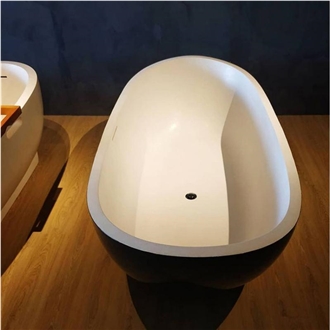 Artificial Stone Freestanding Bathtub