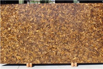 Brown Semiprecious Stone Slabs