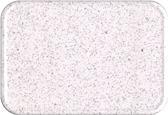 China Sparkle White Quartz Stone Glossy Slabs