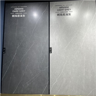 Honed Grey Sintered Stone Slabs