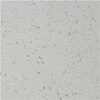 Indoor Decoration Artificial Crystal White Quartz Slabs