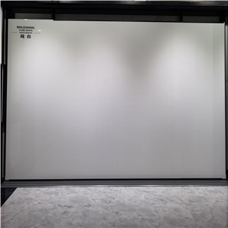 New White Wall Floor Sintered Stone Slabs