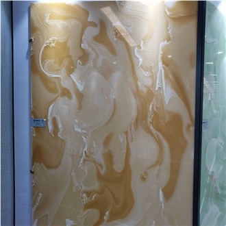 YUANDA Artificial Onyx Luxury Composite Stone Slabs YUANDA Artificial Onyx Luxury Composite Stone Slabs