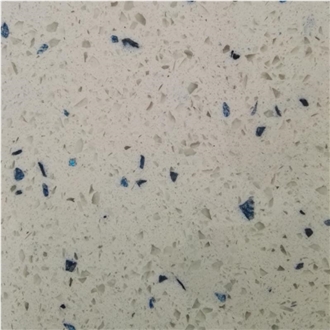 YUANDA Blue Sea Luxury Artificial Quartz Tiles
