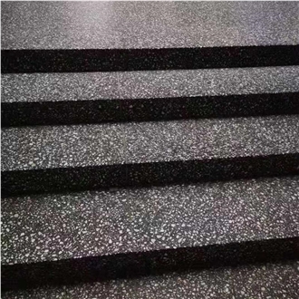 YUANDA Grey Terrazzo Luxury Artificial Stone Steps Stair YUANDA Grey Terrazzo Luxury Artificial Stone Steps Stair