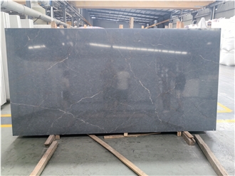 Premium Parisien Bleu Quartz  Engineered Stone Slabs
