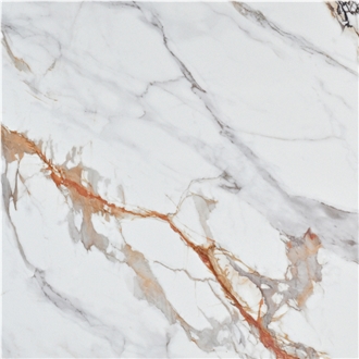 R8002 Printed White Quartz Slabs