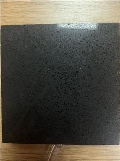 SD6100 Black Noir Quartz Slab Engineered Stone
