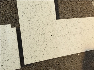 Sparkling White Quartz Slabs Stellar Crystal