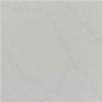 White Quartz Slabs AP305 Marble Veins