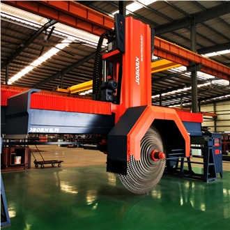 Multi Blade Giant Disc Saw Stone Block Cutting Machine (Max 18 Blades)