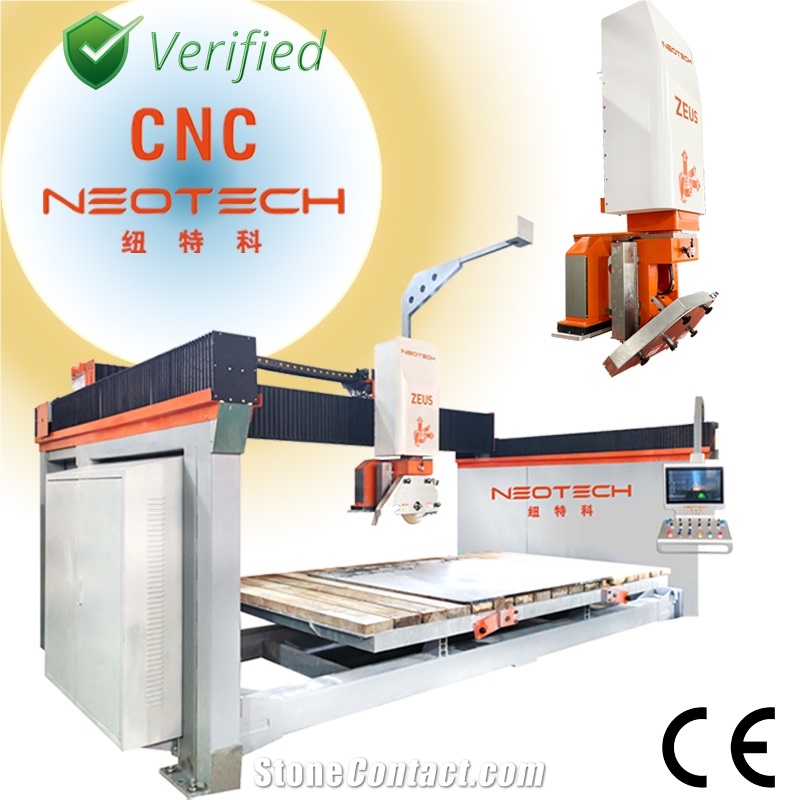 NEOTECH ZEUS CNC 5 Axis Bridge Saw Machine from China