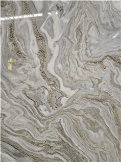 Brazil Nature Stone Andes Snow White Marble Tiles