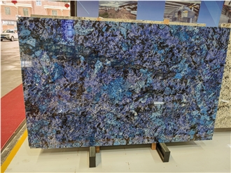 Peacock Blue Marble Slabs