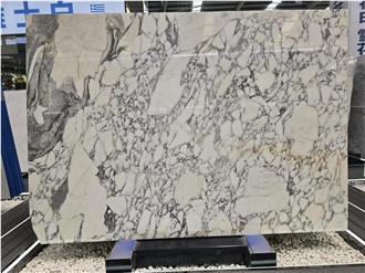 Porpular White Arabescato Corchia Marble Slabs