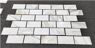 Calacatta Gold Marble Wall Tiles