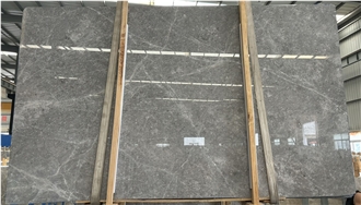 Turkish Tundra Grey Dark Marble Slabs Polished