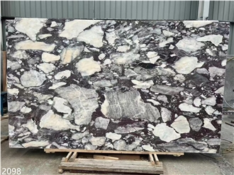 Calacatta Viola Marble Slabs Bulgari Viola Marmo Lilac Stone