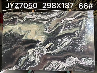 Explosion Blue Quartzite Slabs Purple Landscape Stone Tile