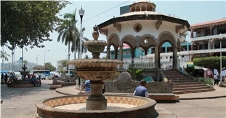 Pinon Santa Lucia Cantera Exterior Fountain