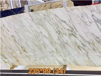 Italian Calacatta Oro Extra Vagli Marble Slabs