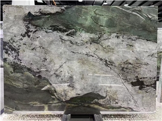 Amazonite Cristallo Quartzite,Emerald Green Quartzite Slabs