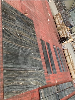 Chinese Black Forest Marble Tiles