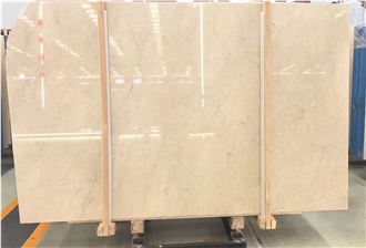 New 2Cm Crema Marfil Marble Slabs Collection