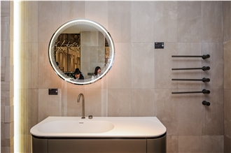 Modern Bathroom Design With Marble