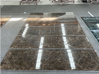 Spanish Dark Emperador Marble  Tiles