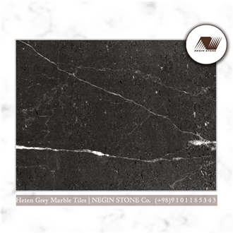 Isfahan Hatmabad Dark Grey Marble Slabs