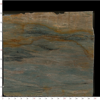 Amazon Blue Quartzite Tiles Highlighting Warm Brown Veining