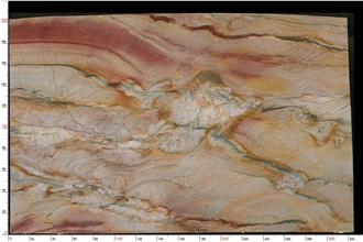 Aquarella Quartzite Tiles Featuring Swirled Color Layers