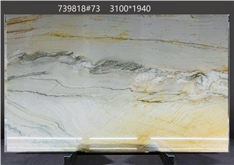 Aquarella Quartzite Tiles Showcasing Vibrant Color Patches