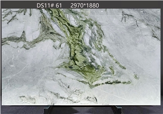 Emerald Jade Marble Slabs Exhibiting Unique Green