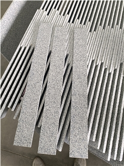 G603 Granite Slabs Presenting Smooth Finish Skirting Boards