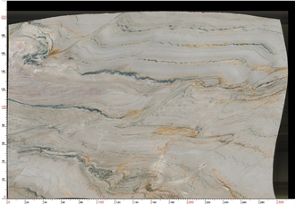 Macaubas Fantasy Quartzite Tiles Featuring Bold Wave Lines