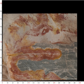 Picasso Quartzite Slabs Displaying Flowing Color Gradients